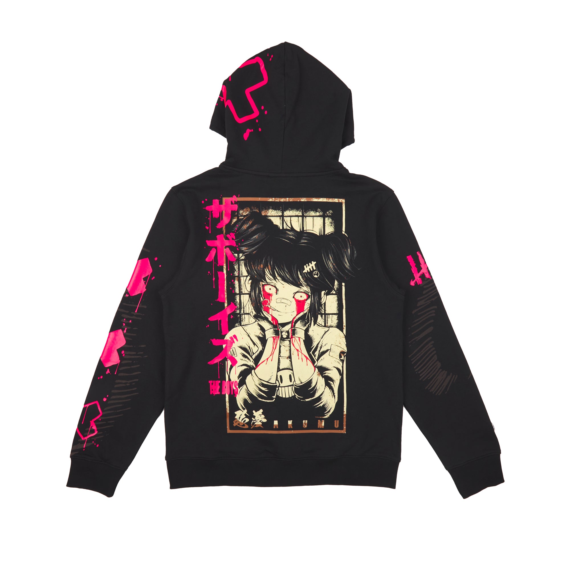 Akumu Glow In The Dark Black Hoodie