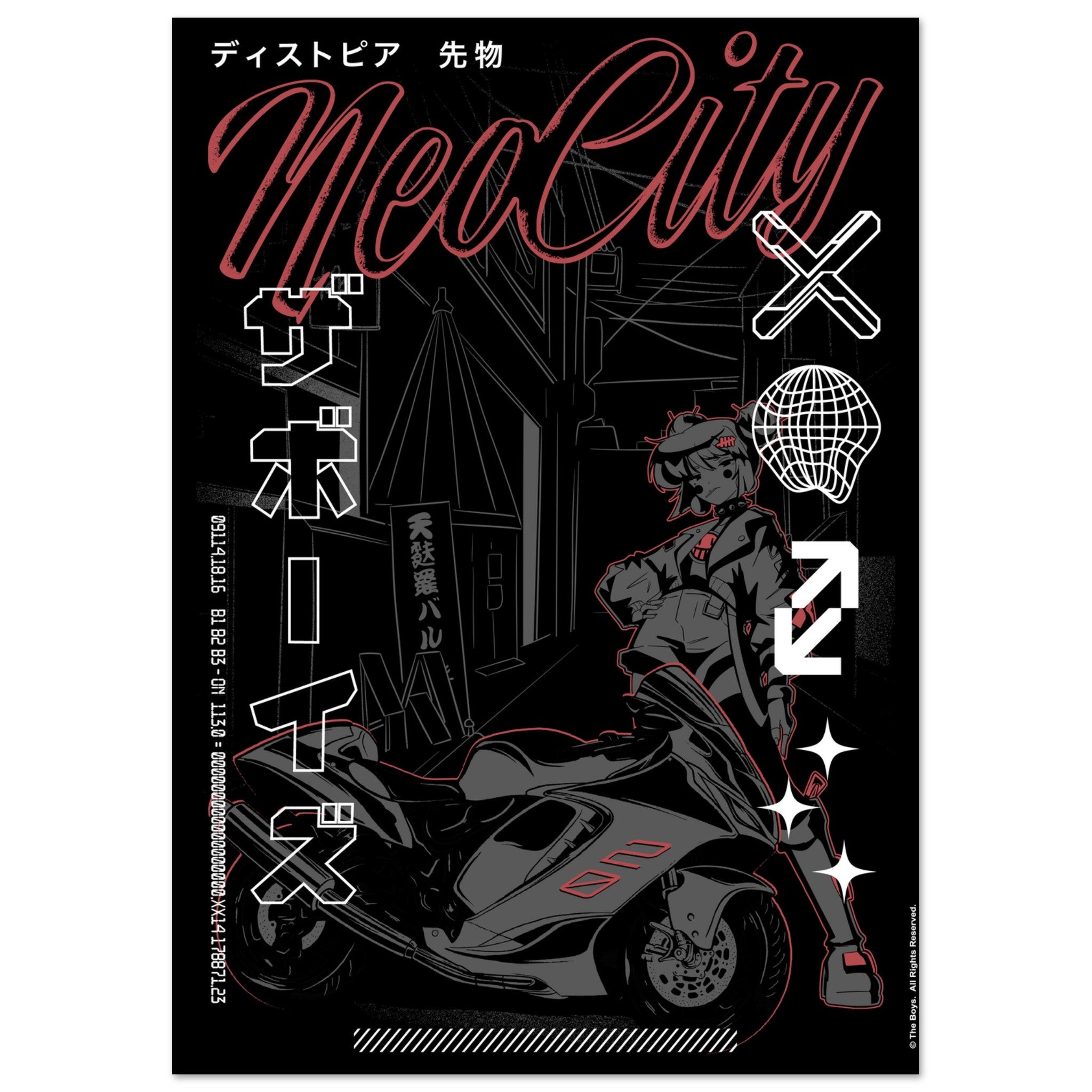 The BoyS NEOCITY Print – The Boys