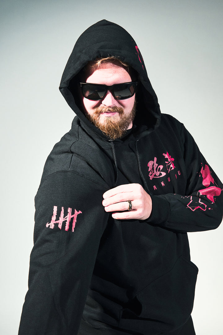 Akumu Glow In The Dark Black Hoodie