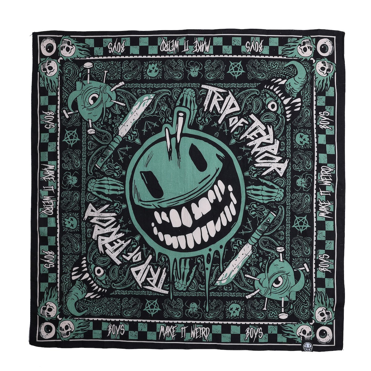 Trip of Terror 2-Piece Bandana Set - Brain Rot Worldwide - The Boys