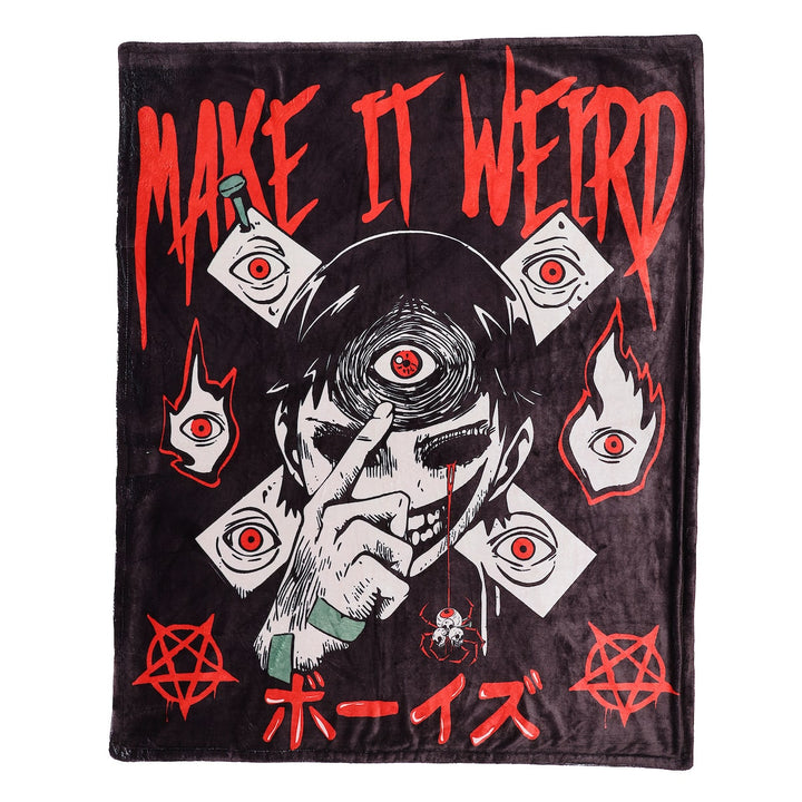 Trip of Terror Throw Blanket