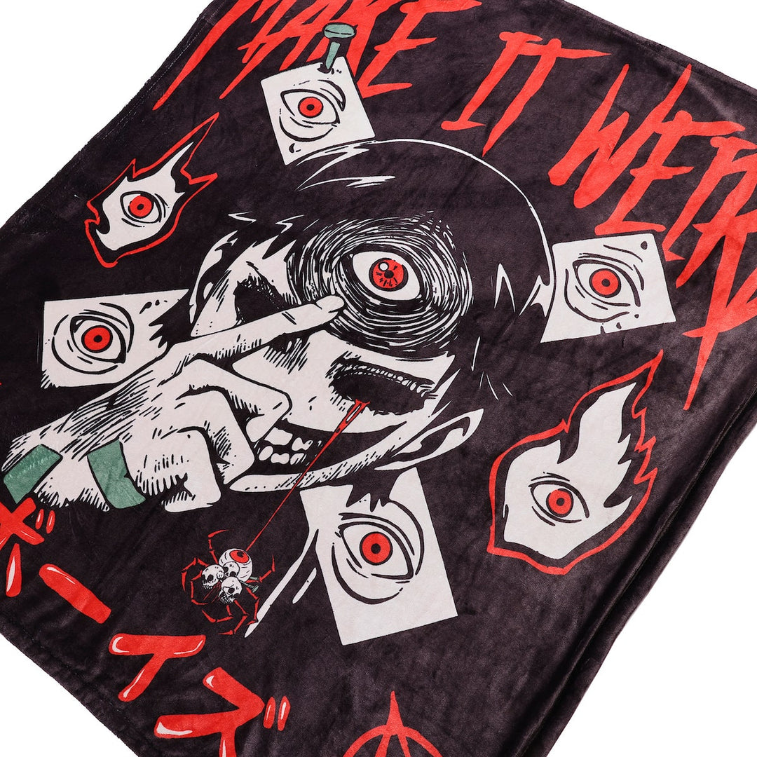 Trip of Terror Throw Blanket