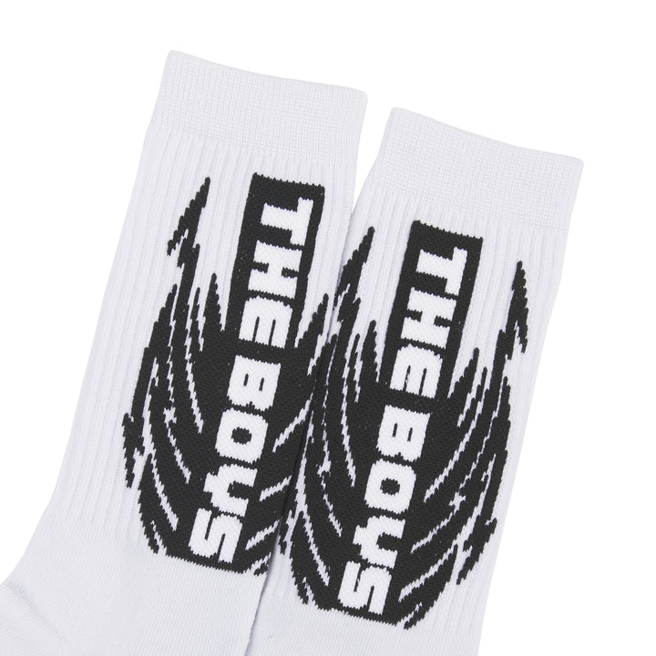 Nitrous Flames & Kanji Logo Socks