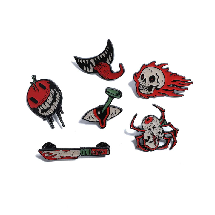 Trip of Terror Enamel Pin Set