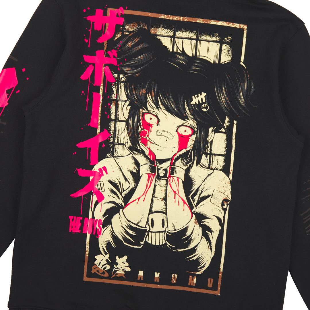 Akumu Glow In The Dark Black Hoodie