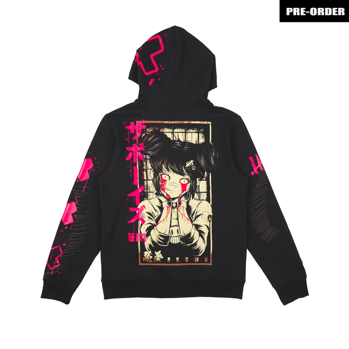 Akumu Glow In The Dark Black Hoodie