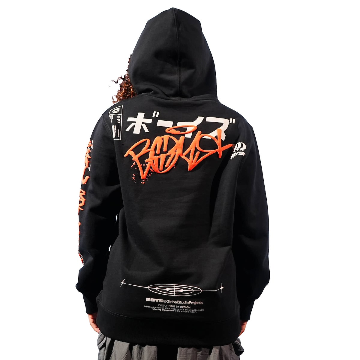 Standard Issue Black Hoodie - Brain Rot Worldwide - The Boys