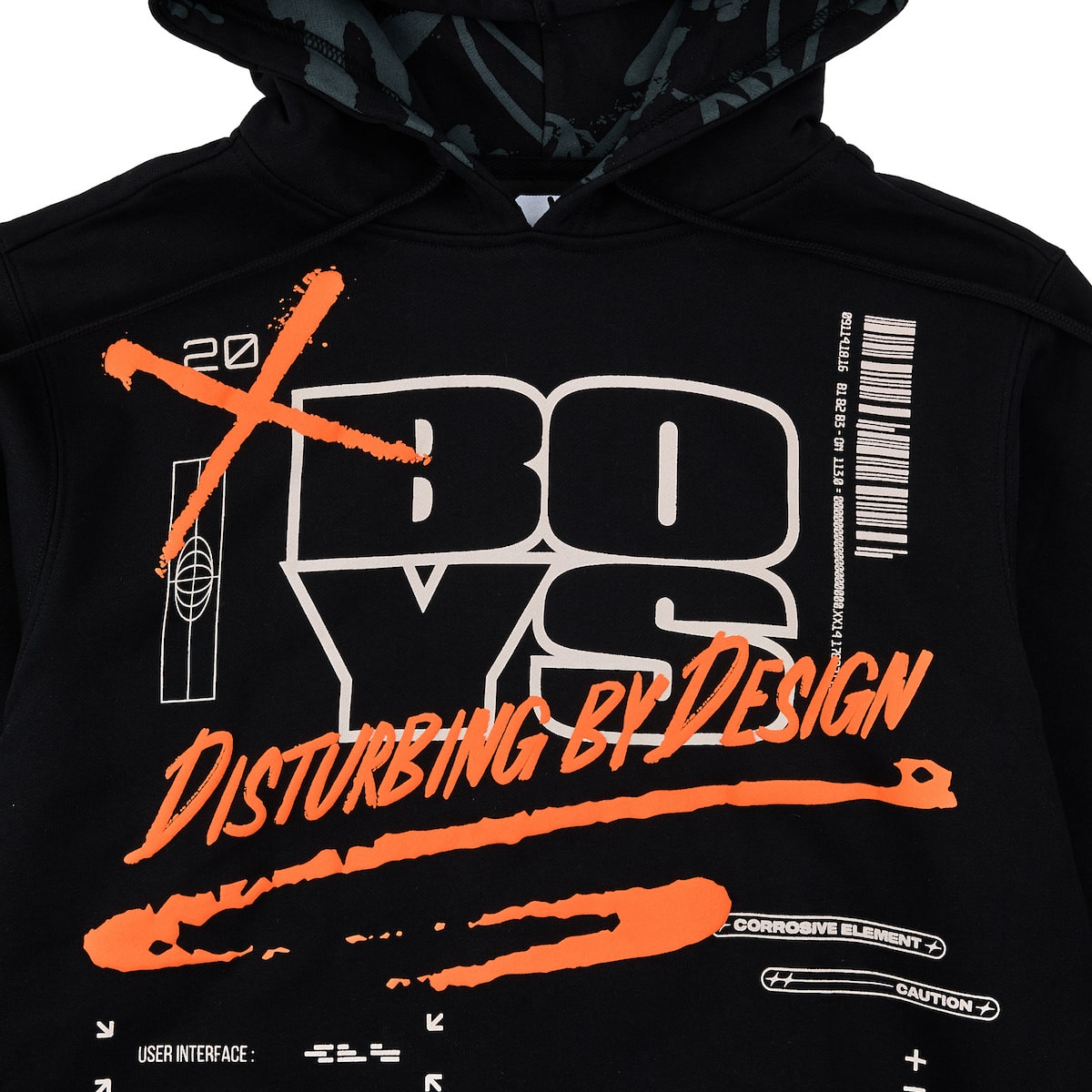 Standard Issue Black Hoodie - Brain Rot Worldwide - The Boys