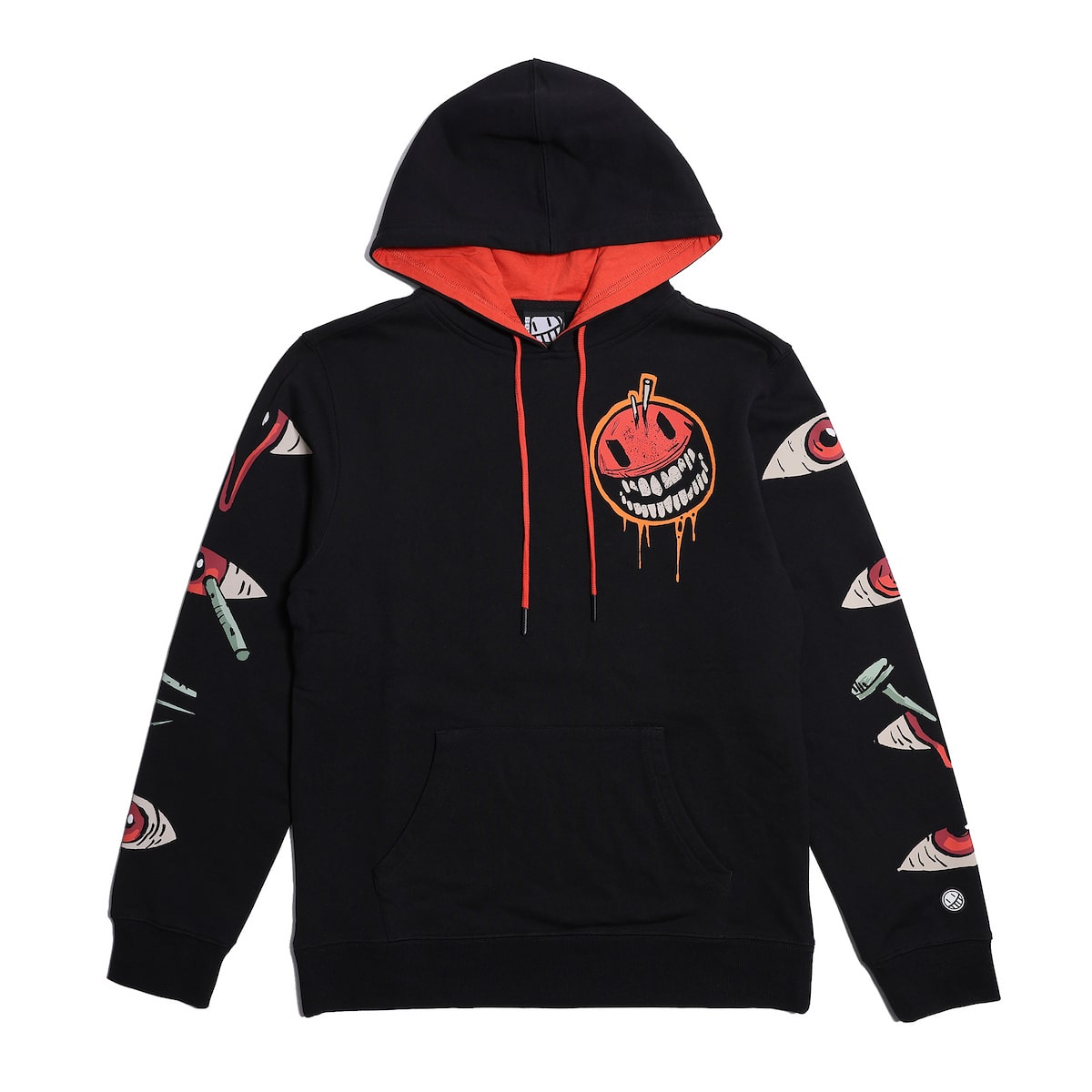 Trip of Terror Eyes Black Hoodie - Brain Rot Worldwide - The Boys