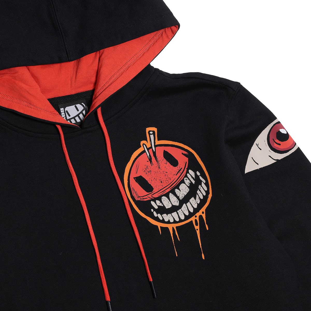 Trip of Terror Eyes Black Hoodie - Brain Rot Worldwide - The Boys