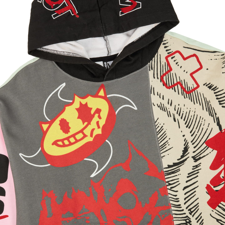 Sleaze Nation Patchwork Hoodie