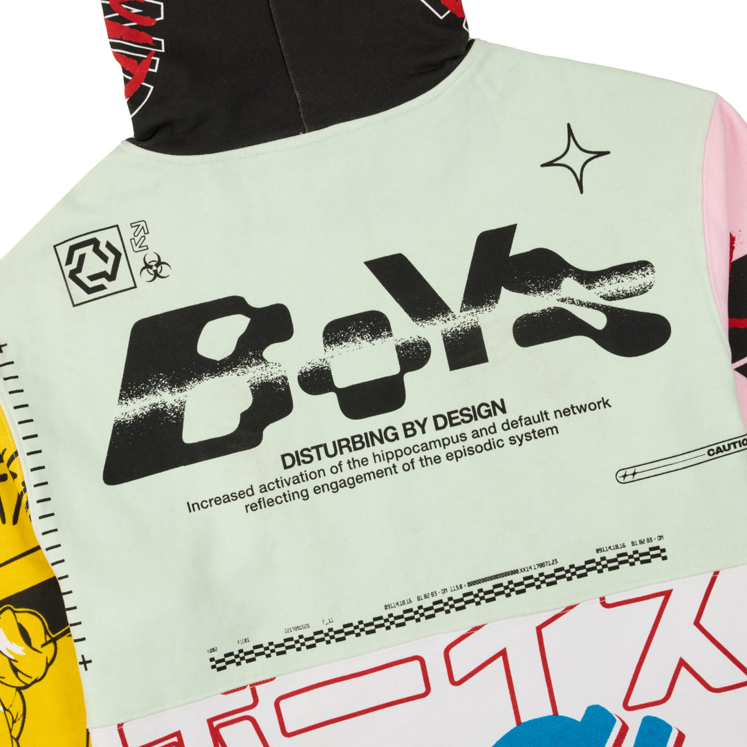 Sleaze Nation Patchwork Hoodie