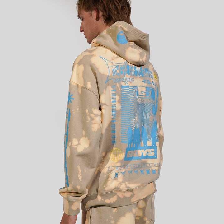 Invasion Where Are We Bleach Wash Hoodie