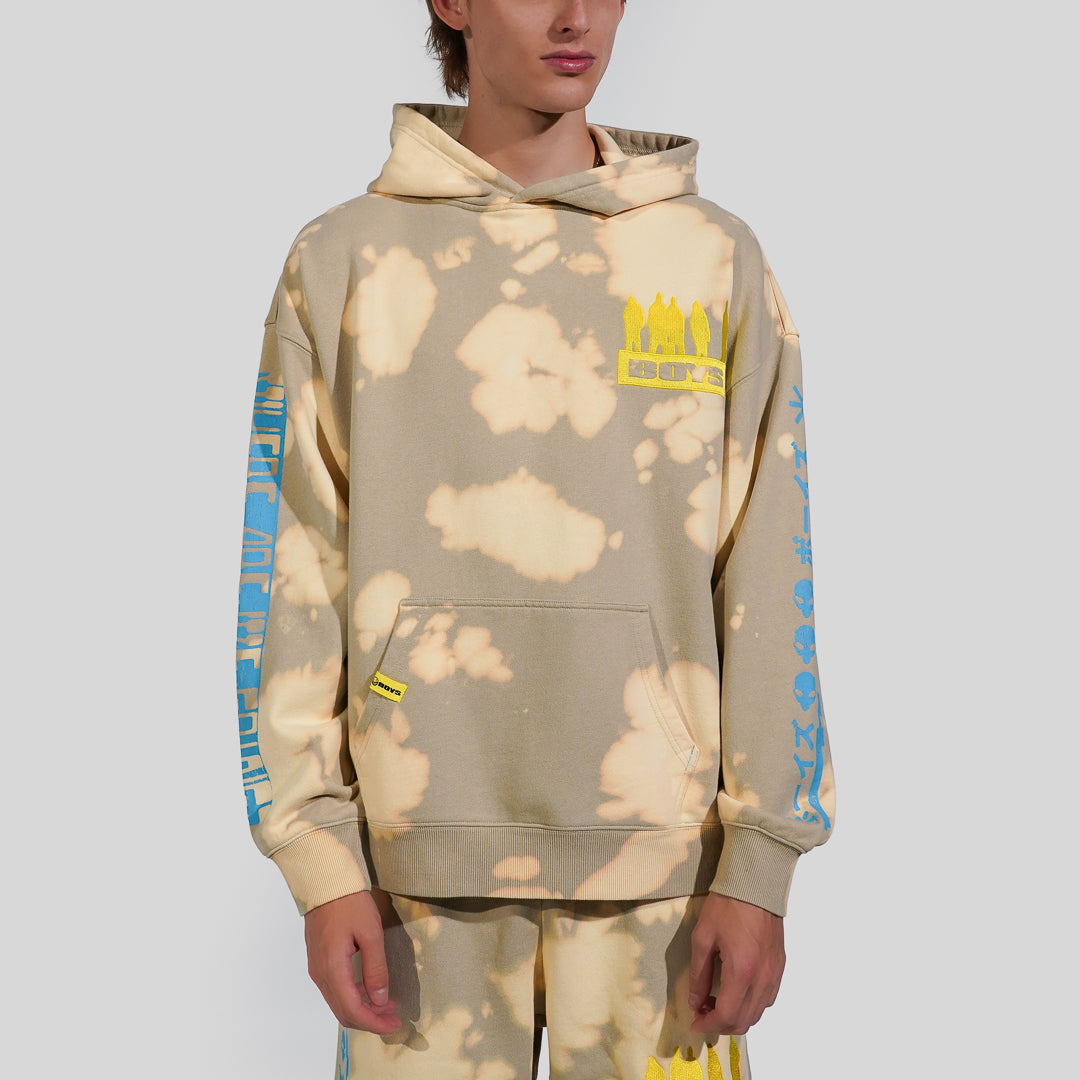 Invasion Where Are We Bleach Wash Hoodie