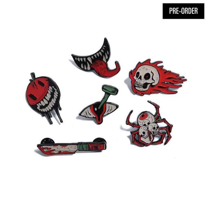 Trip of Terror Enamel Pin Set