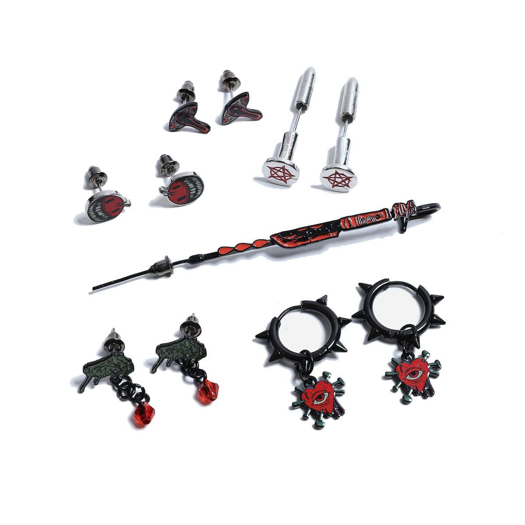 Trip of Terror Earring Set