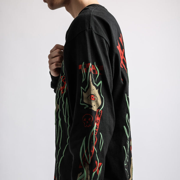 Trip of Terror Make it Weird Oversized Long Sleeve