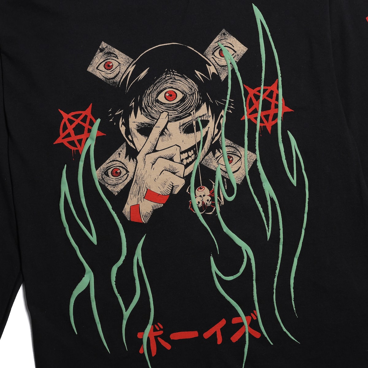 Trip of Terror Make it Weird Oversized Long Sleeve - Brain Rot