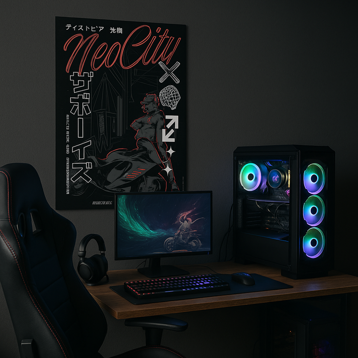 The BoyS NEOCITY Print