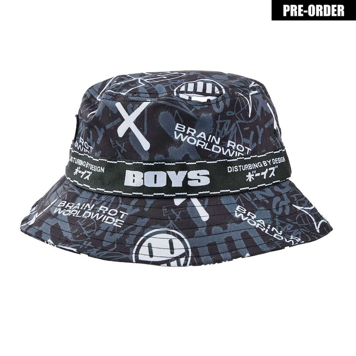 Standard Issue Black Bucket Hat