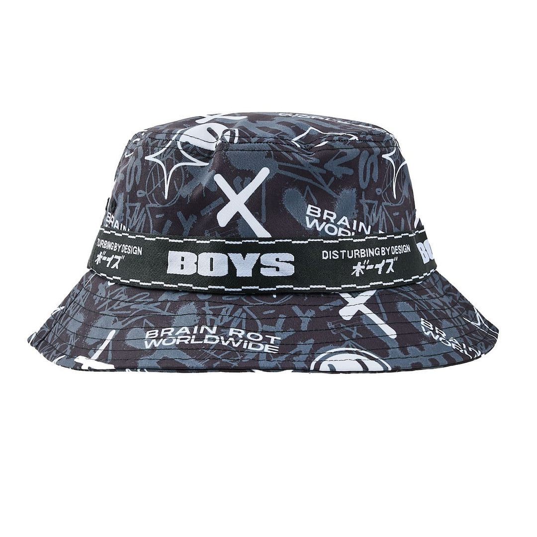 Standard Issue Black Bucket Hat