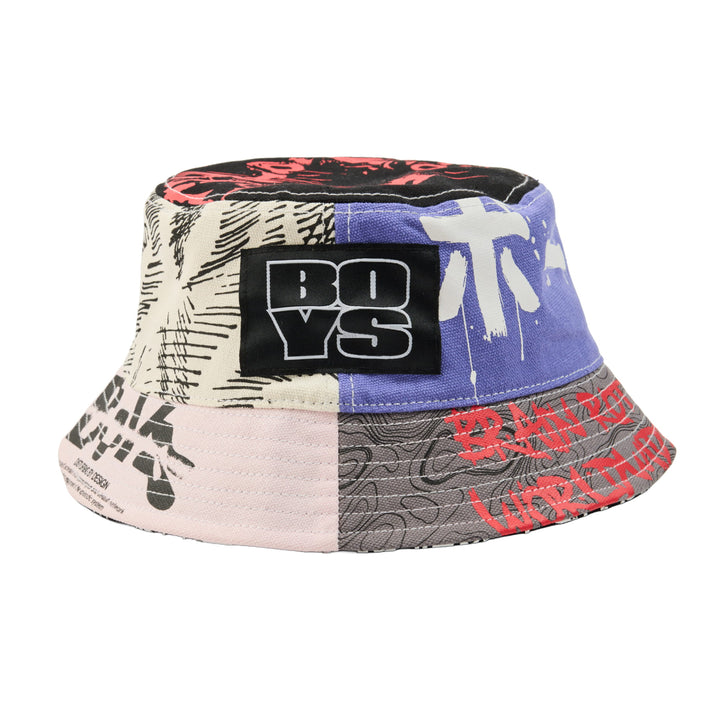 Sleaze Nation Patchwork Bucket Hat