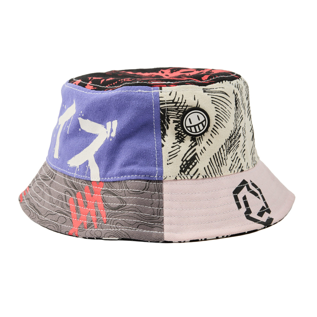 Sleaze Nation Patchwork Bucket Hat
