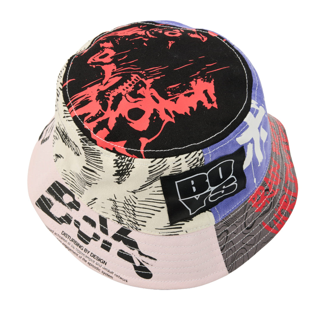 Sleaze Nation Patchwork Bucket Hat