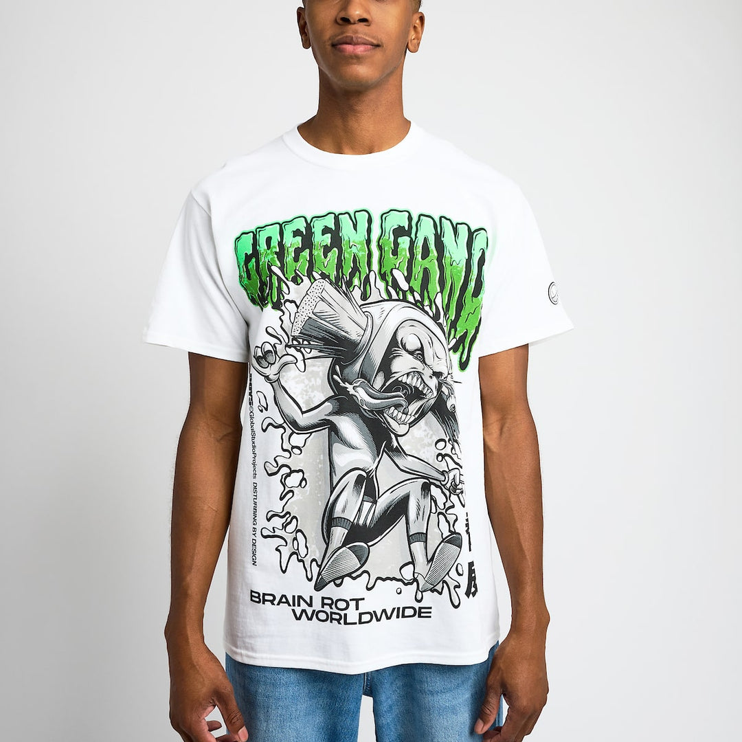 Green Gang Brush Head Tee