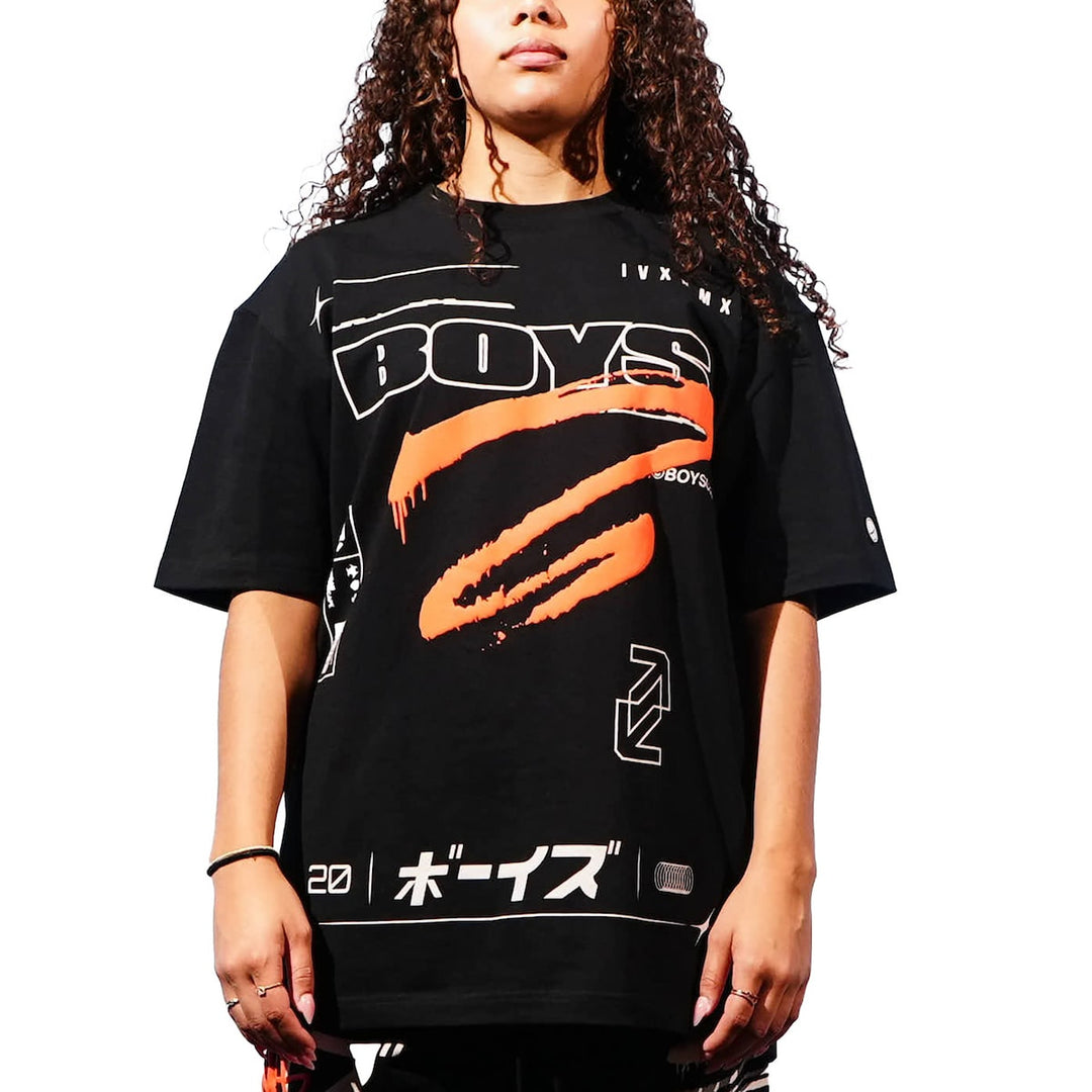 Standard Issue Black Oversized Tee