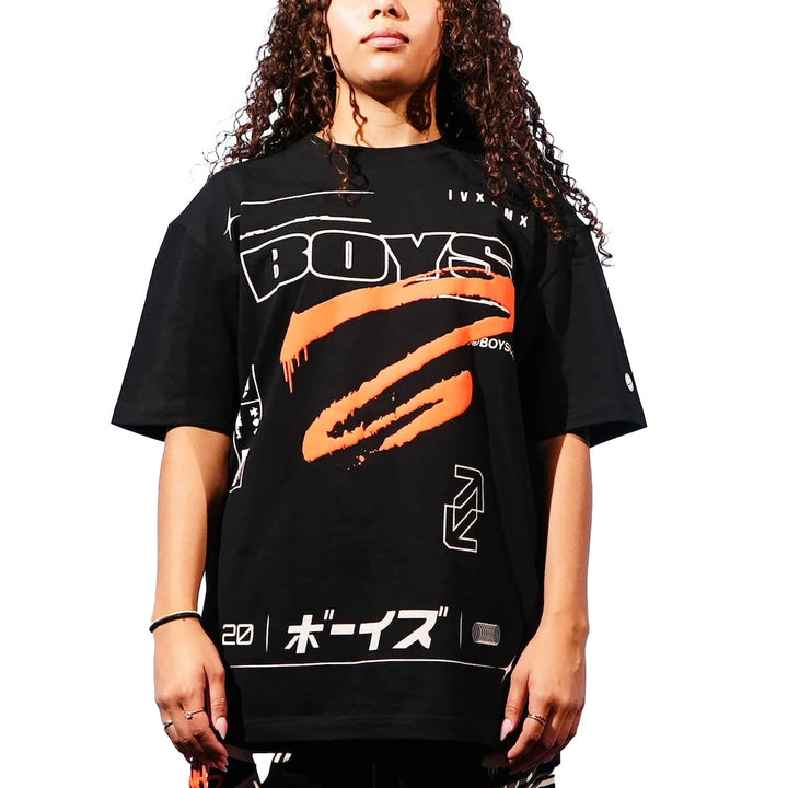Standard Issue Black Oversized Tee