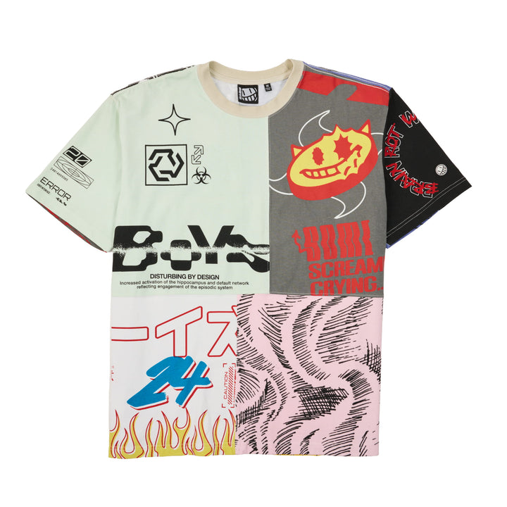 Sleaze Nation Patchwork Tee