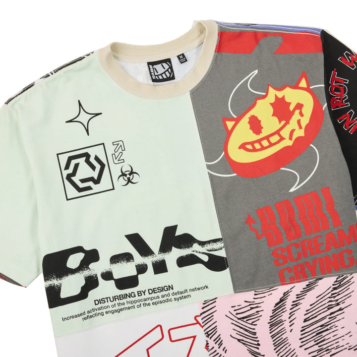 Sleaze Nation Patchwork Tee