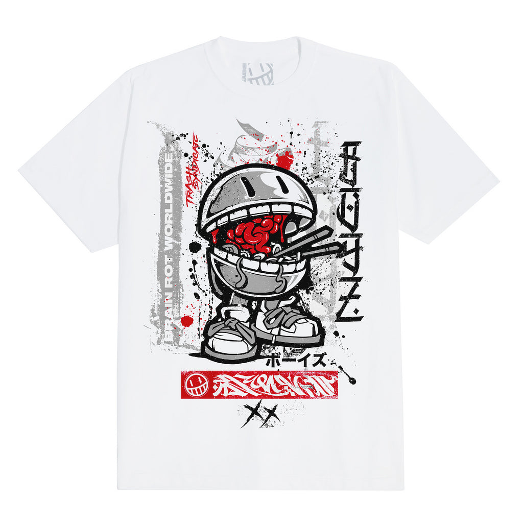 Trash Syndicate Tee - Brain Rot Worldwide - The Boys