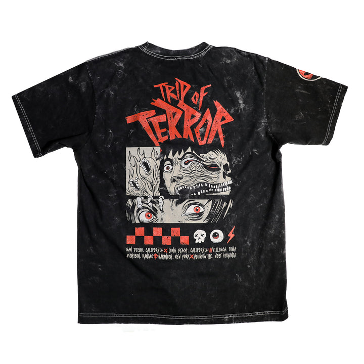 LIMITED EDITION Trip Of Terror Splitting Headache Mineral Wash Tee