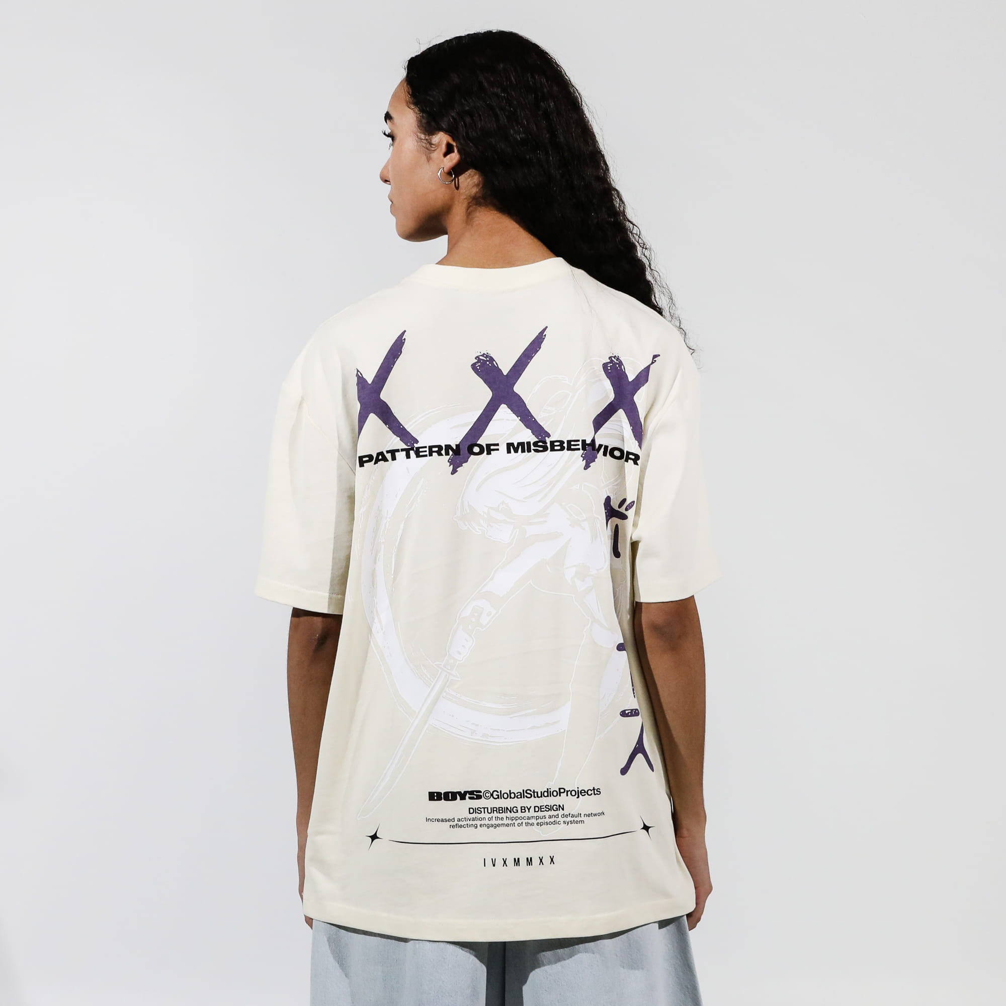 アート・デザイン・音楽 Boys Study 2 SumiFuture Blossoms Oversized Tee - Brain Rot Worldwide - The Boys