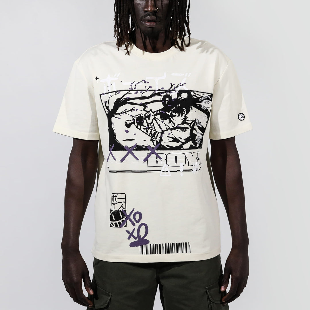 SumiFuture Blossoms Oversized Tee