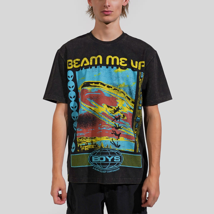 Invasion Beam Me Up Oversized Tee