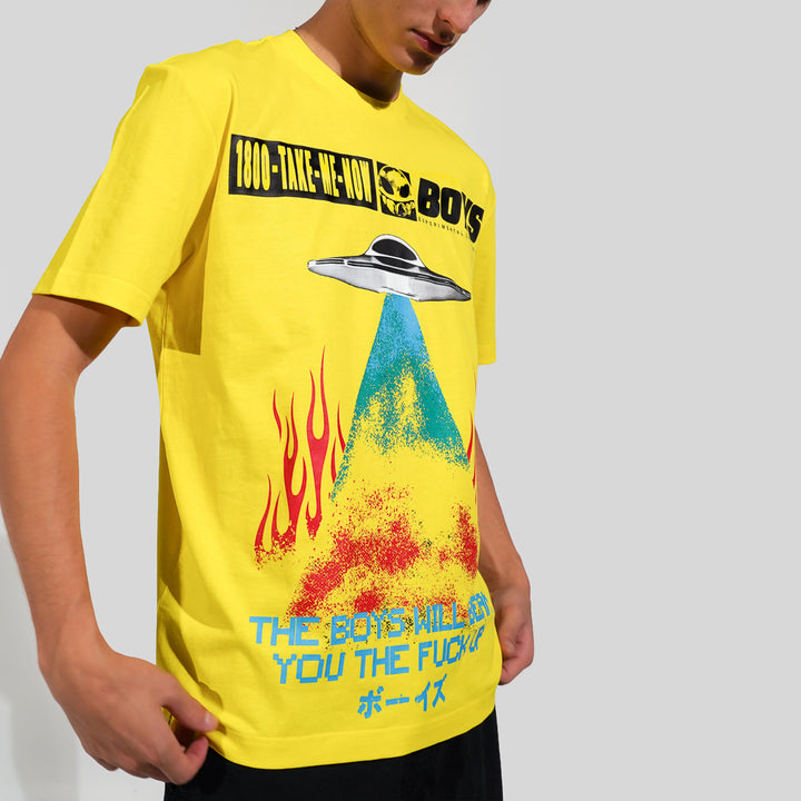 Invasion UFO Take Me Now Oversized Tee