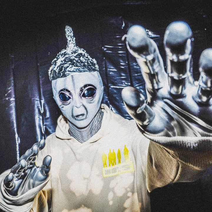 Invasion Where Are We Bleach Wash Hoodie