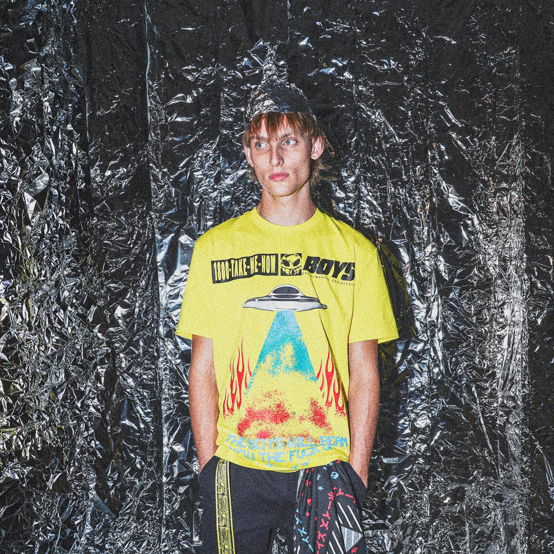 Invasion UFO Take Me Now Oversized Tee