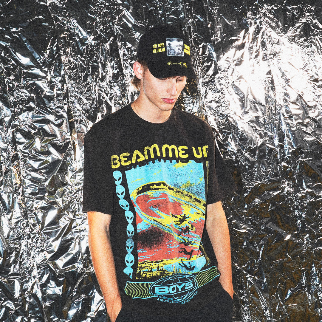 Invasion Beam Me Up Oversized Tee
