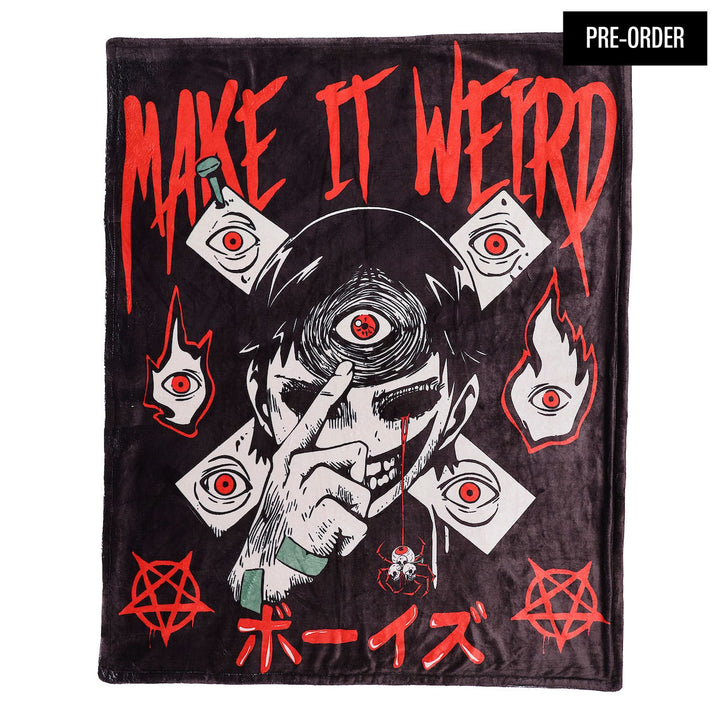 Trip of Terror Throw Blanket
