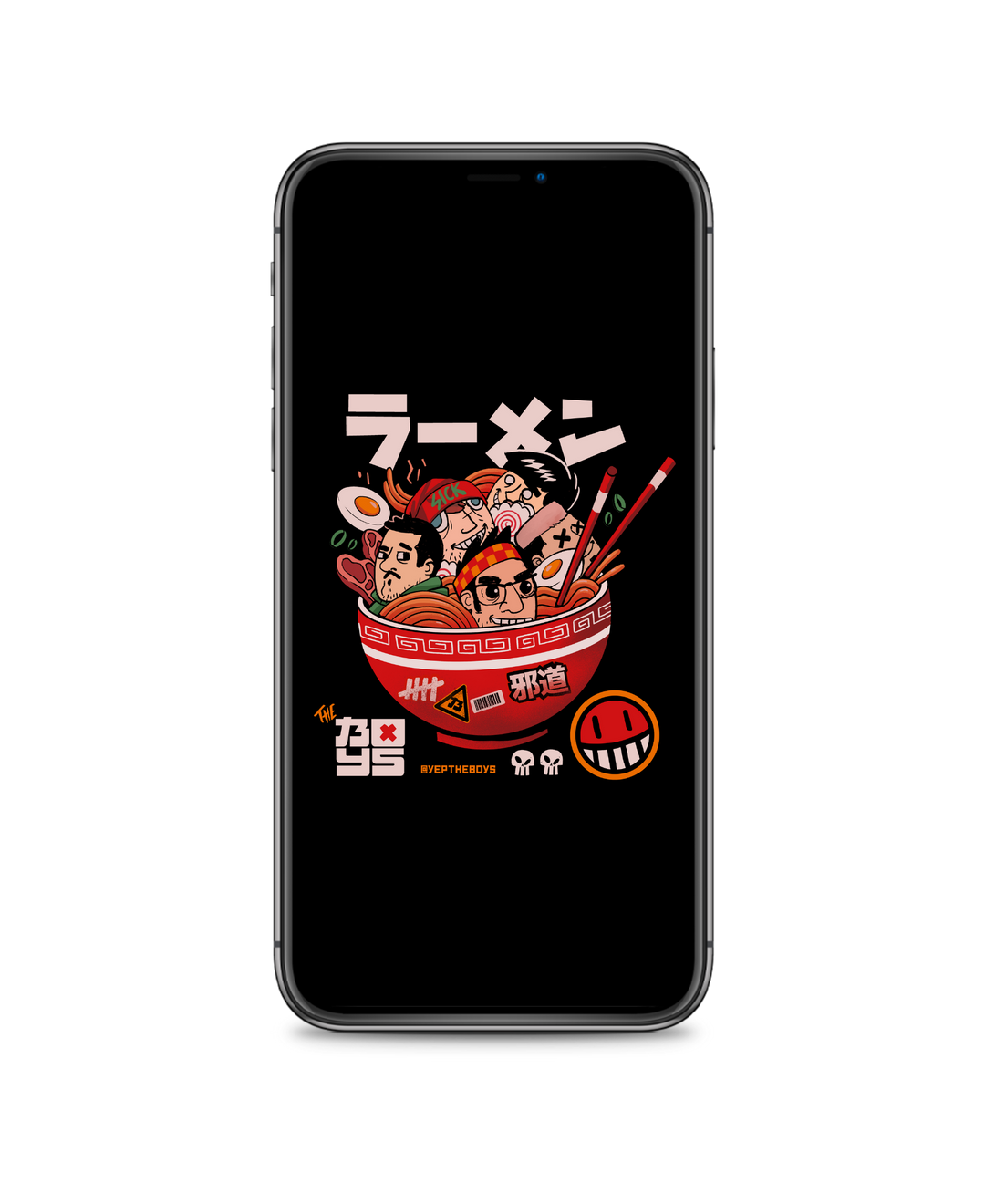 SFTB Ramen Mobile Wallpaper