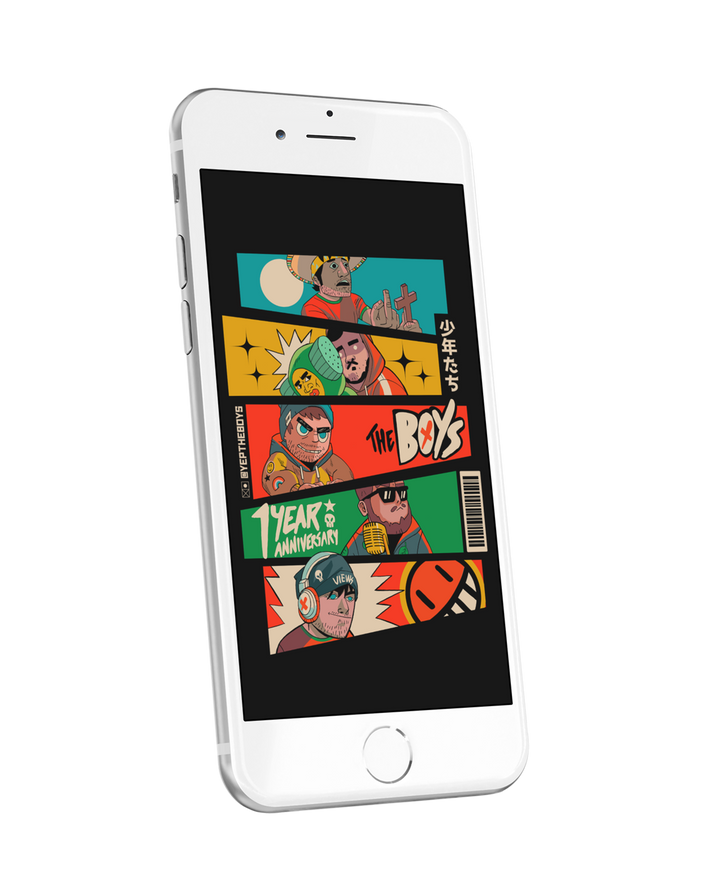 One Year Anniversary Phone Wallpaper